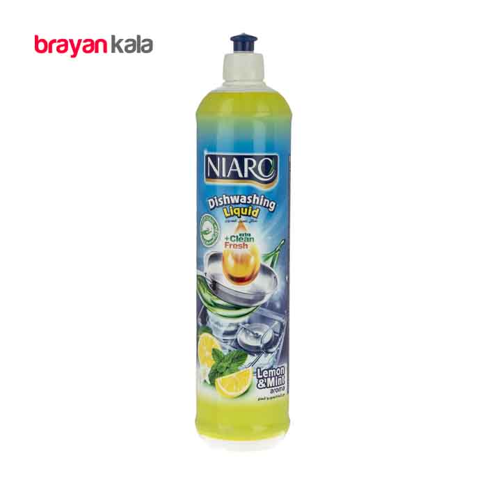 عکس شماره:0 , مایع ظرفشویی نیارو (NIARO) مقدار 1 کیلوگرم با رایحه لیمو و نعنا